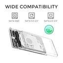 EAGET  2.5 Inch External Hard Drive/SSD  Enclosure