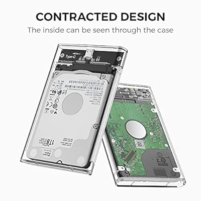 EAGET  2.5 Inch External Hard Drive/SSD  Enclosure