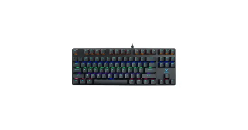 Rapoo V500PRO Backlit Blue Switch Gaming Mechanical Keyboard