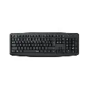 RAPOO NK2600 Spill-resistant Black Wired USB Keyboard