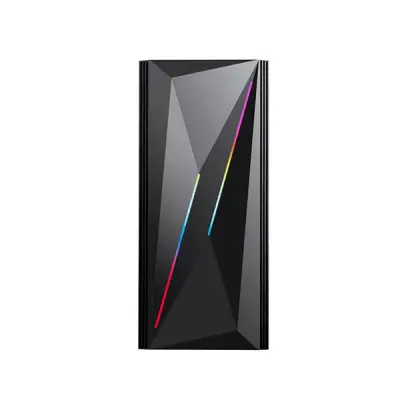 ARESZE P3 Mid-Tower Gaming Desktop Casing - Black