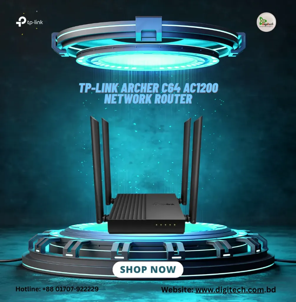 TP-Link Archer C64 AC1200 Network Router