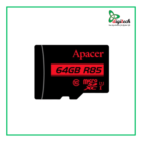 Apacer 64GB 85/MB Micro SD CARD