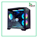 Casing PC Power Ice Cube 2024 BK mATX ARGB Gaming