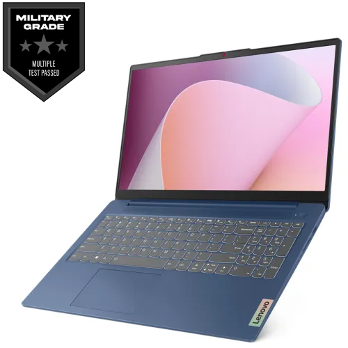 Lenovo IdeaPad Slim 3 15AMN8 Ryzen 5 7520U 15.6" FHD TN Laptop / Processor: AMD Ryzen 5 7520U (4C / 8T, 2.8 / 4.3GHz, 2MB L2 / 4MB L3) / Ram: 16GB DDR5 / Storage: 512GB SSD / Display: 15.6" FHD (1920x1080) TN 250nits Anti-glare / Backlit Keyboard / Mil-Stan-810h Military Grade Standard