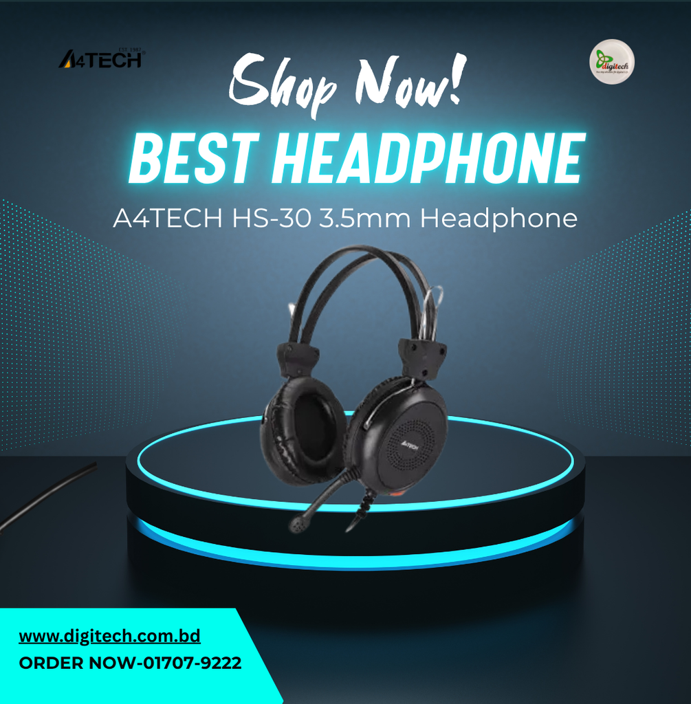 A4TECH HS-30 3.5mm Headphone