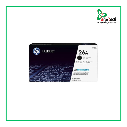 HP 26A Black Original LaserJet Toner Cartridge
