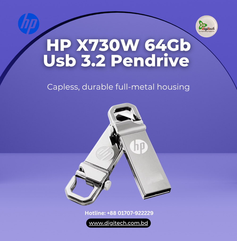 HP X730W 64Gb Usb 3.2 Pendrive 1 year