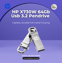 HP X730W 64Gb Usb 3.2 Pendrive 1 year