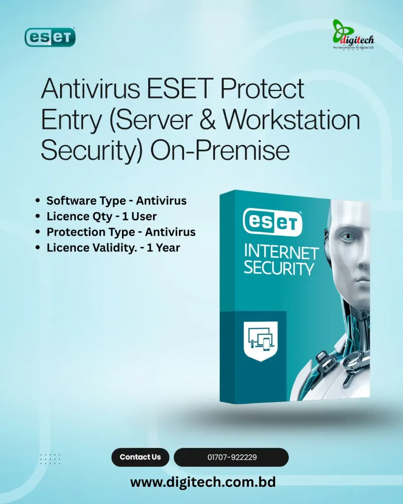  Antivirus ESET Protect Entry (Server & Workstation Security) On-Premise