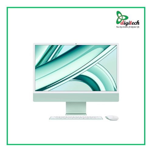 Apple iMac M3 Chip 512GB SSD 24" 4.5K Retina Display Green All-in-One PC (Late 2023)