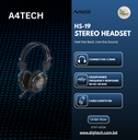 A4TECH HS-19 3.5mm Headphone