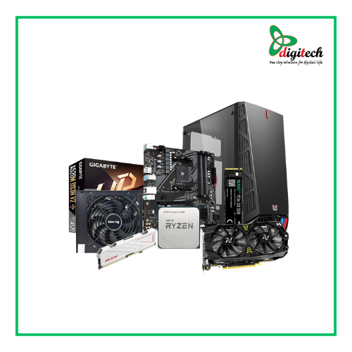 Digitech PC D03 AMD Ryzen 5 256GB SSD Gaming Budget PC 