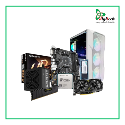 Digitech PC D007 AMD Ryzen 5 16GB RAM, 512GB SSD Gaming PC 