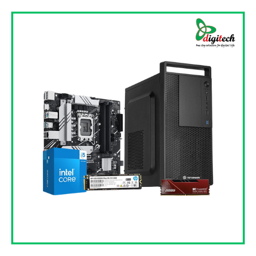 Digitech PC D008 14th Gen Core i5 16GB RAM Desktop PC 