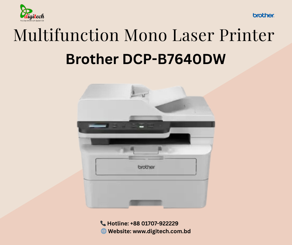 Brother DCP-B7640DW Multifunction Mono Laser Printer