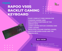 Rapoo V50S Backlit Mechanical Gaming Keyboard - Black