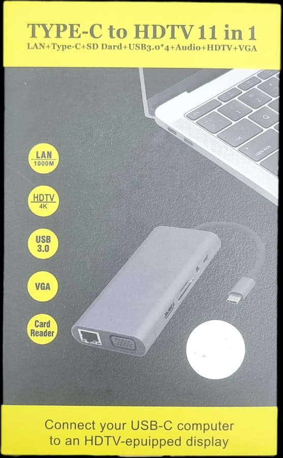 Pixel TYPE-C to HDTV ADAPTER 11 in 1