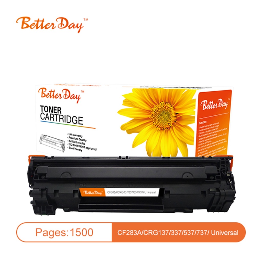 BetterDay Toner 337/83A C-CF283A/CRG137/337/537/737/1.5K Universal