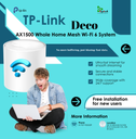 TP-Link Deco X10 AX1500 Dual-Band Mesh Router (1 Pack)