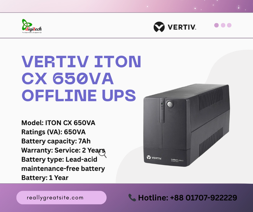 Vertiv ITON CX 650VA Offline UPS