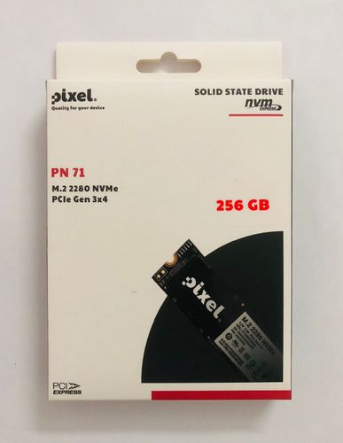 NVMe Pixel INTERNAL 256GB M.2 2280 PN71 G3x4  